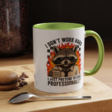 Funny Office Sloth Mug, Bare Minimum Work Mug Gift for Coworker, Burnout Humor Coffee Cup, Lazy Employee Desk Mug