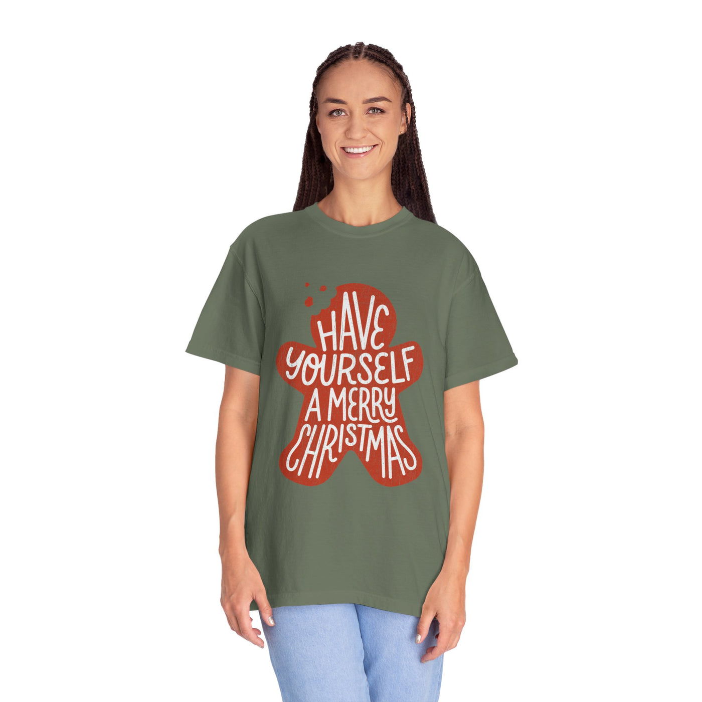 Have Yourself a Merry Christmas Shirt, Gingerbread Cookie T-Shirt, Cute Holiday Baking Tee, Christmas Gift for Baker, Mom or Teacher