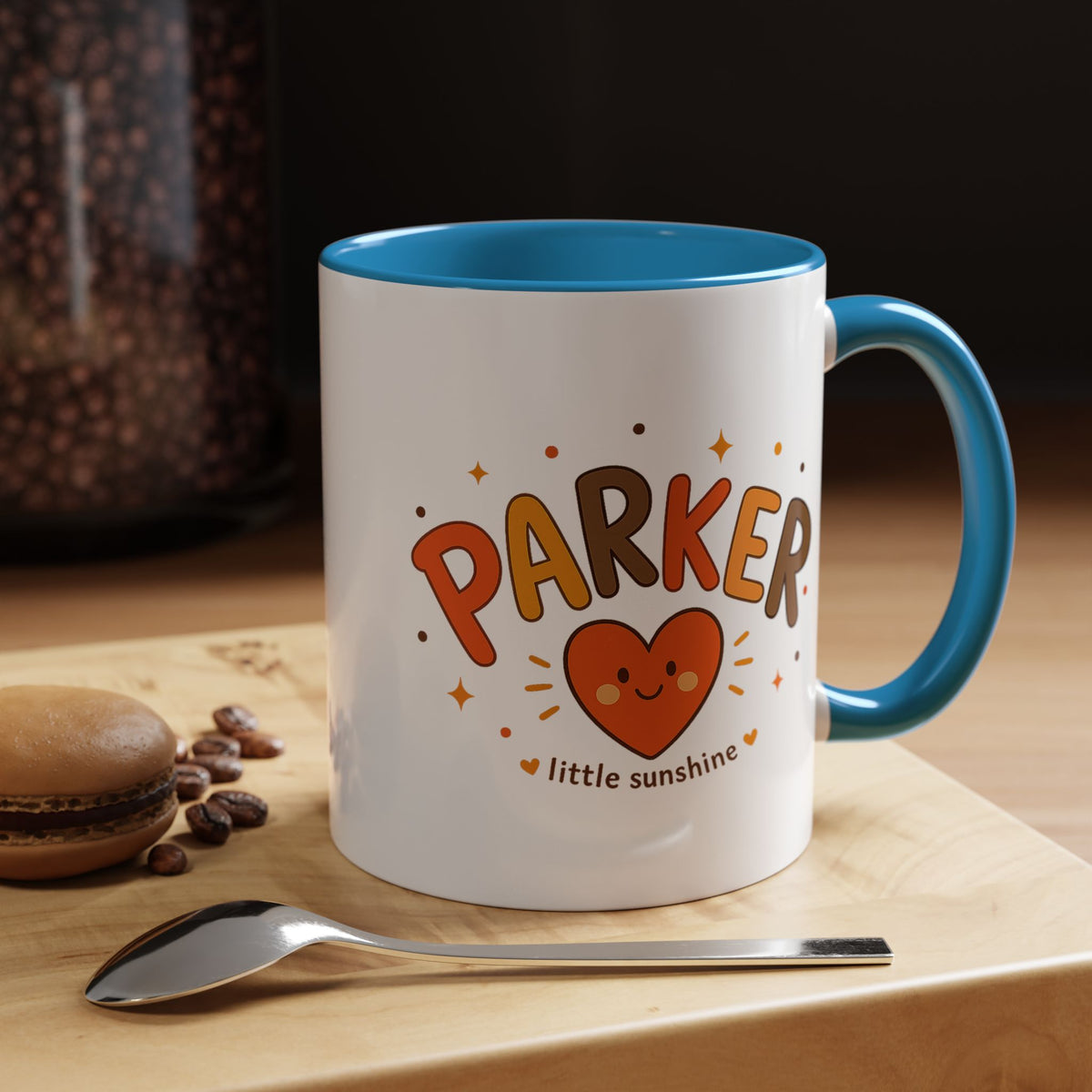 Personalized Family Name Mug, Custom Last Name Coffee Mug, Parker Little Sunshine Gift, Personalized Family Coffee Cup for Parents