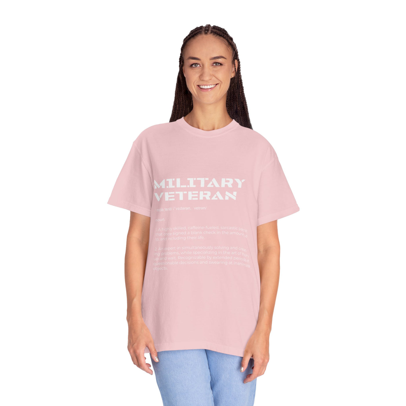 Military Veteran Definition Shirt, Funny Veteran T-Shirt, Sarcastic Armed Forces Gift, Retirement Tee for Soldier, Proud Service Member Top
