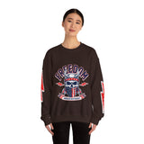 Freedom American Independence Sweatshirt, Patriotic Skull Crewneck, USA Flag Pullover, Fourth of July Outfit, Americana Gift for Him