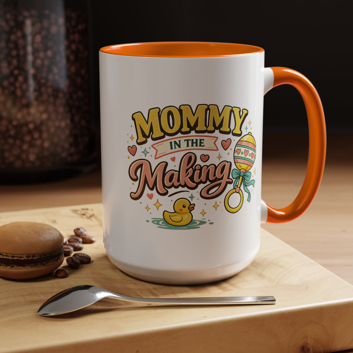 Mommy In The Making Mug, Pregnancy Announcement Coffee Mug, Expecting Mom Gift, First Time Mom Cup, Baby Shower Gift for Mom