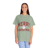 Merry Christmas Santa Shirt, Vintage Holiday T-Shirt, Festive Christmas Party Tee, Retro Santa Claus Gift for Family Photos, Men or Women