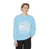 I Am a Veteran Sweatshirt, My Oath Has No Expiration Date Crewneck, Patriotic Military Gift, Veterans Day Pullover for Retired Soldier