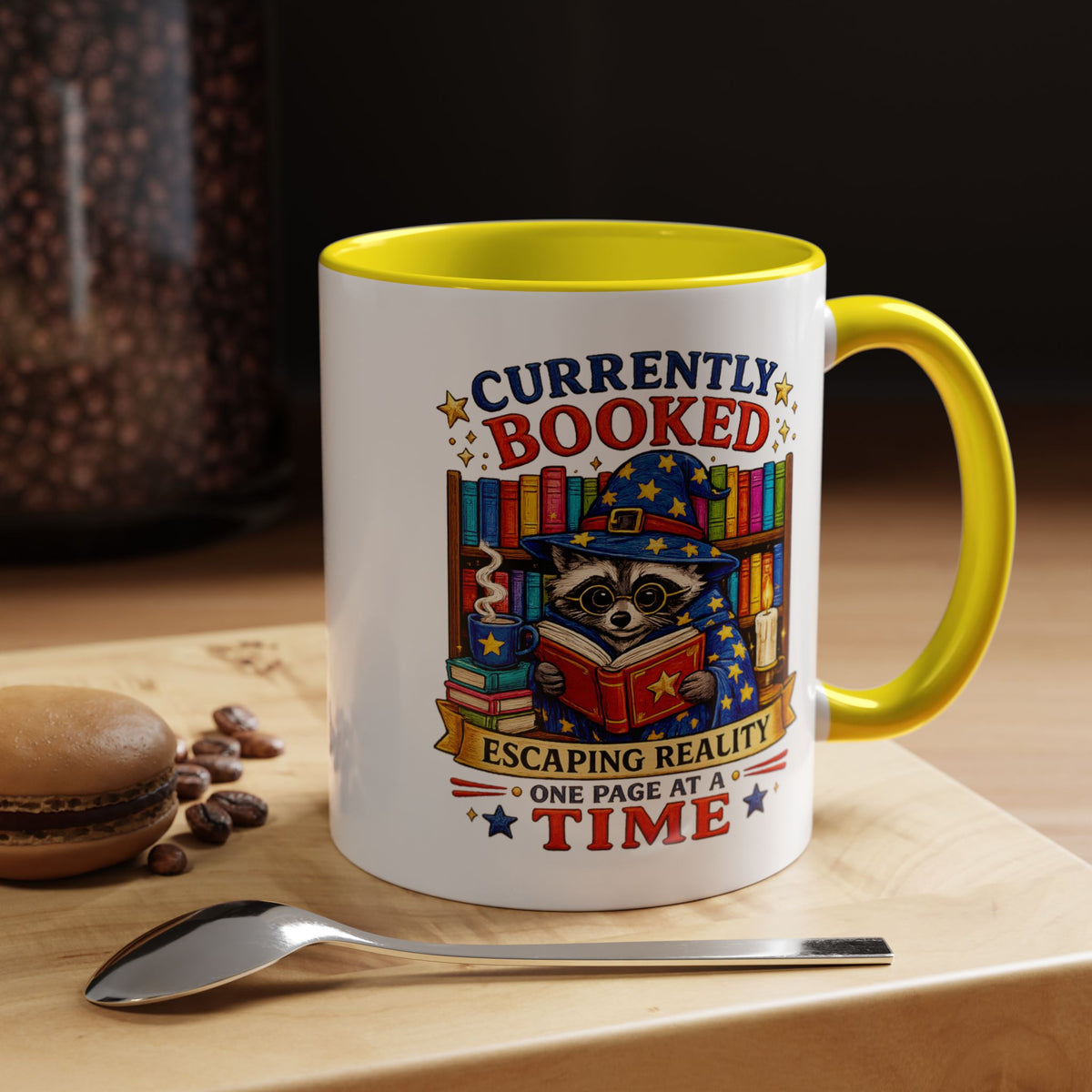 Currently Booked Reading Mug, Book Lover Coffee Mug, Funny Bookworm Gift, Reader Mug for Book Lovers, Cozy Literary Cup