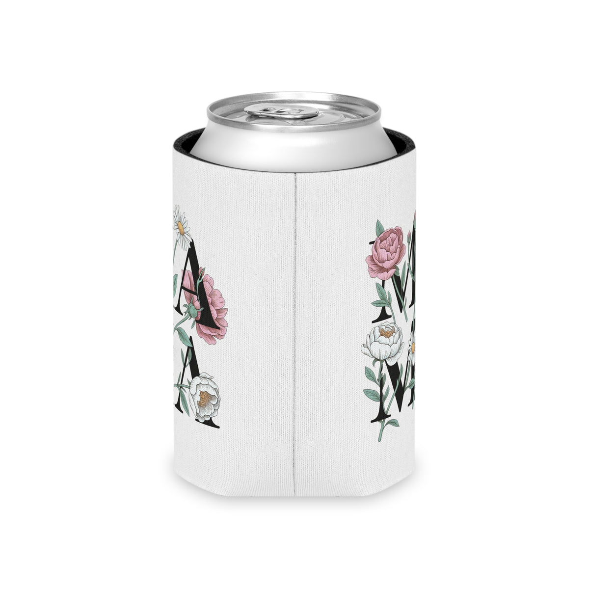 Mama Can Cooler, Floral Wine Can Holder, Mom Drink Sleeve, Mothers Day Gift for Mom, Floral Mama Gift, Cute Drink Holder for Women
