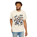 Funny Dad Life Comfort Colors Shirt, Dad Dad Dad Seagull Tee, Fatherhood Humor Graphic Shirt, Father's Day Gift for Dad