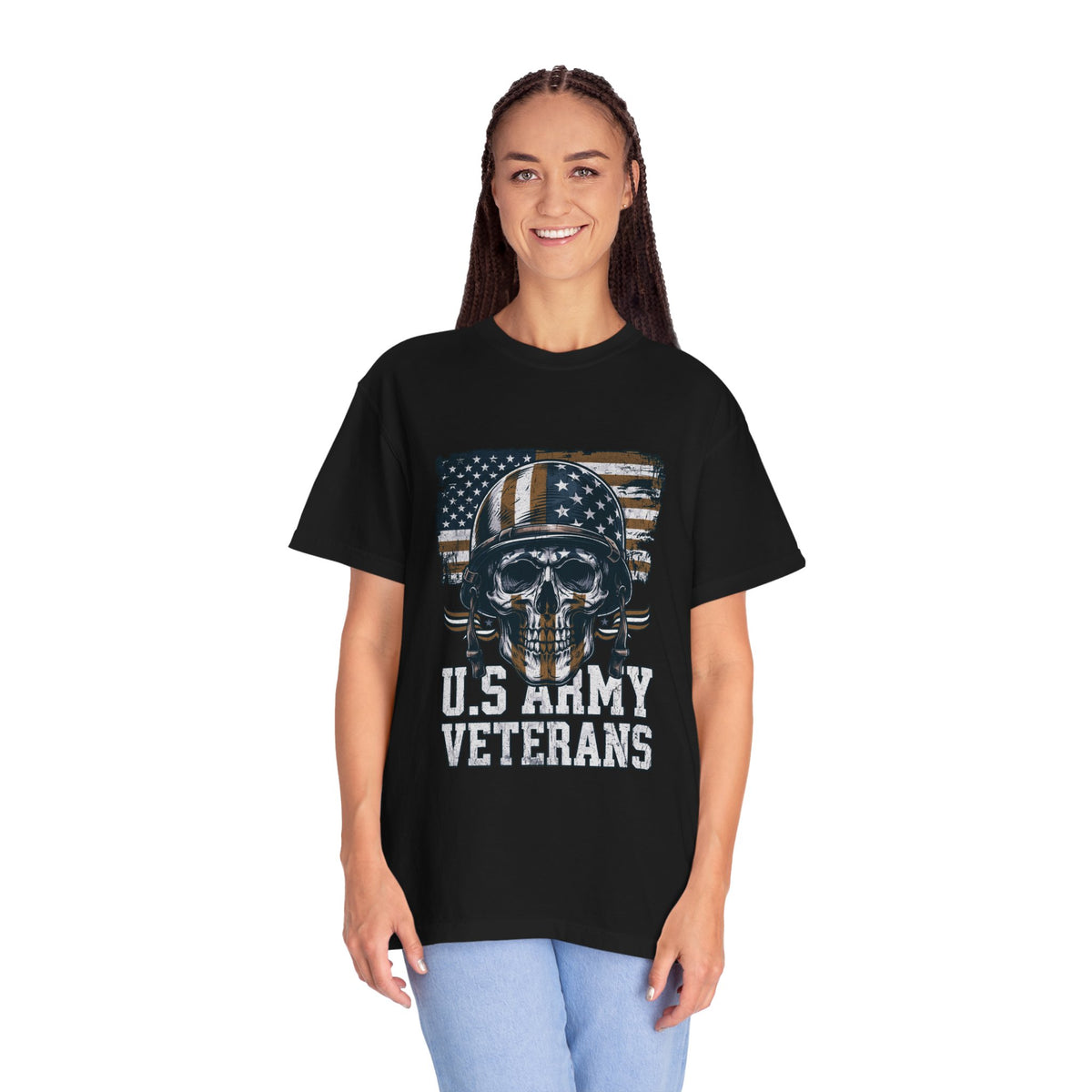 U.S. Army Veterans Shirt, Military Skull T Shirt, Patriotic American Flag Tee, Veteran Gift, Army Veteran Shirt, Veterans Day Gift