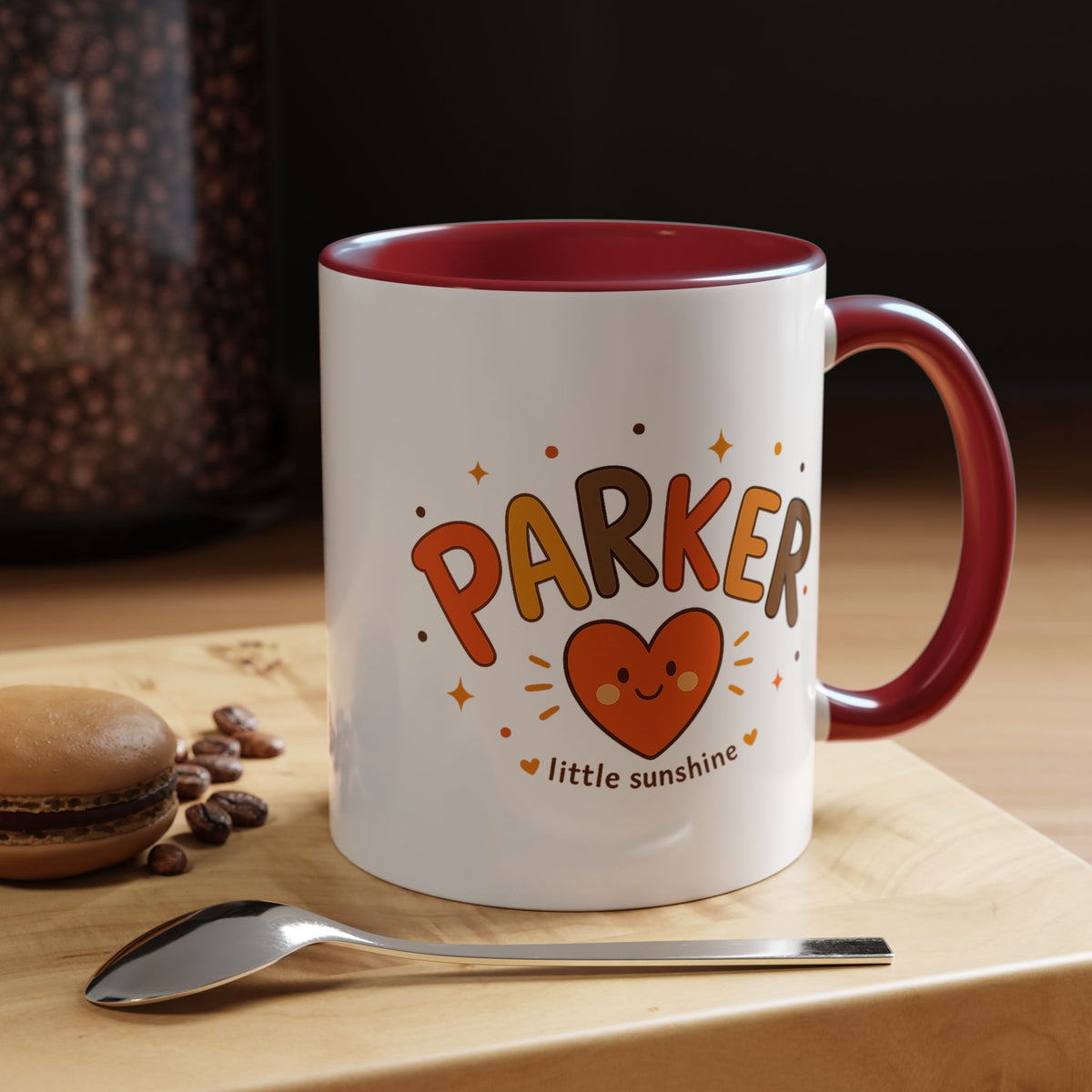 Personalized Family Name Mug, Custom Last Name Coffee Mug, Parker Little Sunshine Gift, Personalized Family Coffee Cup for Parents
