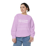 Military Veteran Definition Sweatshirt, Funny Veteran Crewneck, Sarcastic Armed Forces Gift, Retirement Pullover for Proud Service Member