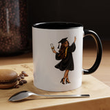College Graduation Mug for Her, Female Graduate Coffee Cup, Congratulations Gift for Daughter, Sister or Best Friend, Senior Keepsake