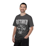 Retired From Service Not From Duty Shirt, Military Retirement T-Shirt, Veteran Gift for Men or Women, Patriotic Eagle Veterans Day Tee