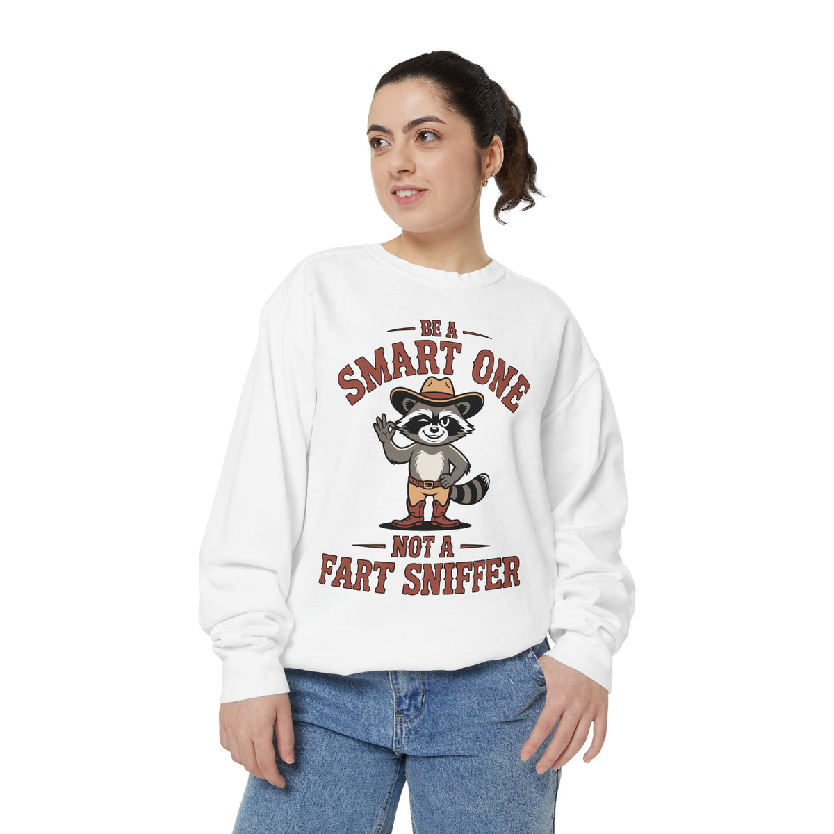 Funny Smart One Sweatshirt, Be A Smart One Not A Fart Sniffer Crewneck, Sarcastic Humor Sweatshirt, Funny Gift Idea