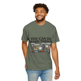 Motivational Teacher Shirt Comfort Colors Tee, You Can Do Hard Things School Counselor Shirt, Positive Classroom Shirt, Educator Gift