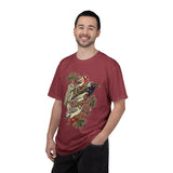Winter Birds Graphic Shirt, Vintage Woodland T-Shirt for Bird Lovers, Festive Nature Tee, Cozy Christmas Gift for Birdwatchers and Moms