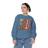 Patchwork Fall Sweatshirt, Floral Leopard Plaid Autumn Pullover, Coquette Bow Seasonal Gift for Women, Cozy Thanksgiving Outfit for Her