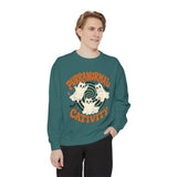 Purranormal Cativity Sweatshirt, Funny Halloween Cat Crewneck, Ghost Kitty Shirt for Cat Lover, Spooky Season Gift, Cute Fall Outfit