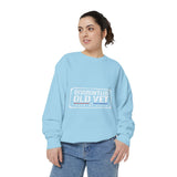 Disgruntled Old Vet Sweatshirt, Leave Me Alone Veteran Crewneck, Funny Military Gift for Retired Soldier, Sarcastic Grandpa Pullover