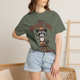 Funny Raccoon Shirt, Be A Smart One Not A Fart Sniffer Tee, Cowboy Raccoon Graphic T-Shirt, Funny Western Animal Gift