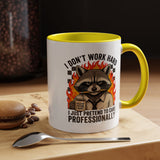 Funny Office Sloth Mug, Bare Minimum Work Mug Gift for Coworker, Burnout Humor Coffee Cup, Lazy Employee Desk Mug
