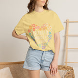Comfort Colors Celebrate Minds of All Kinds Shirt, Autism Acceptance Flower Heart Tee, Neurodiversity Awareness Shirt, Teacher Gift