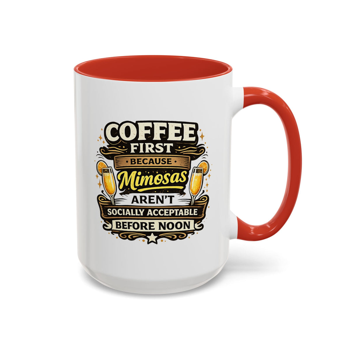 Coffee First Mimosa Later Mug, Funny Brunch Coffee Mug, Mimosa Lover Gift, Weekend Coffee Cup, Funny Drinking Humor Mug