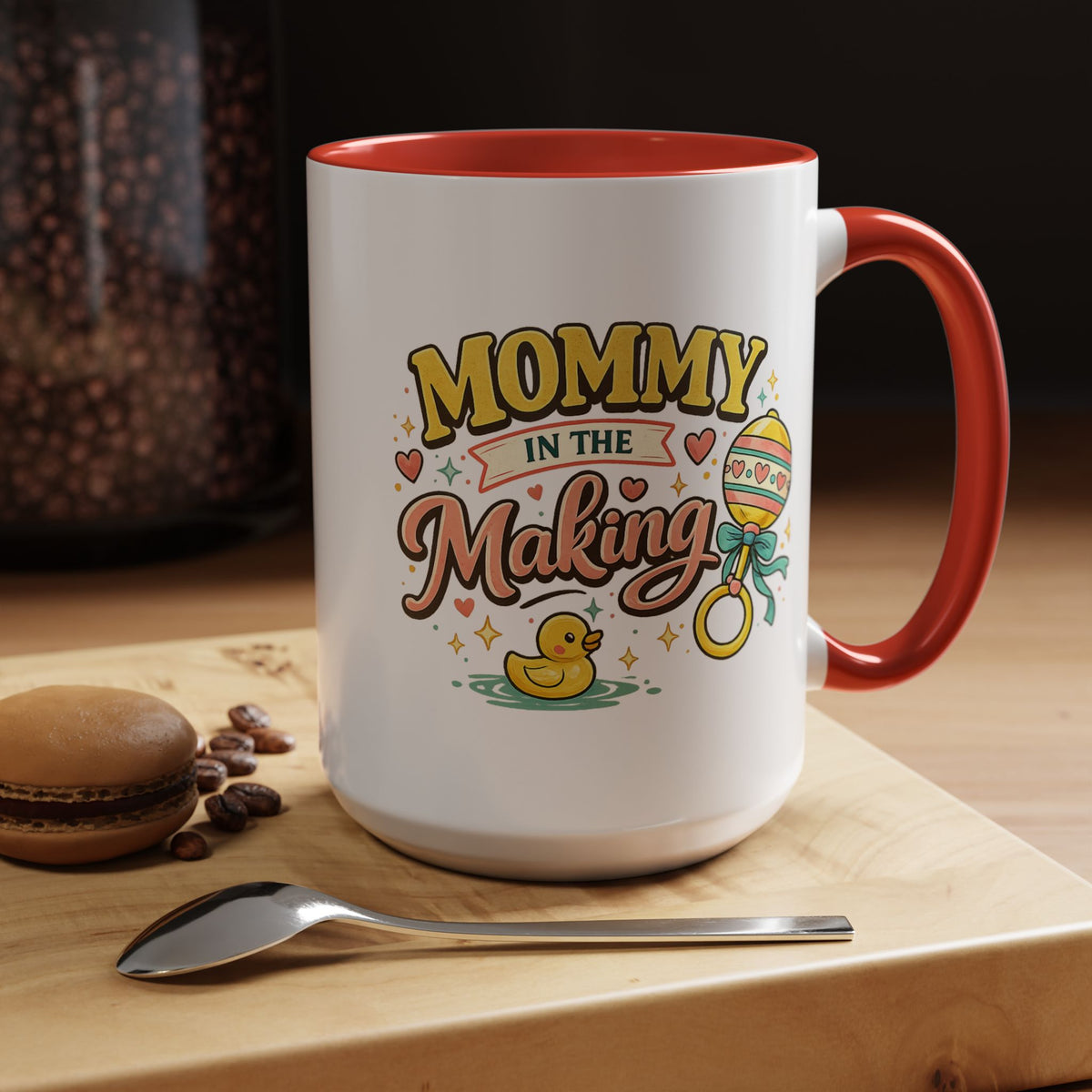 Mommy In The Making Mug, Pregnancy Announcement Coffee Mug, Expecting Mom Gift, First Time Mom Cup, Baby Shower Gift for Mom