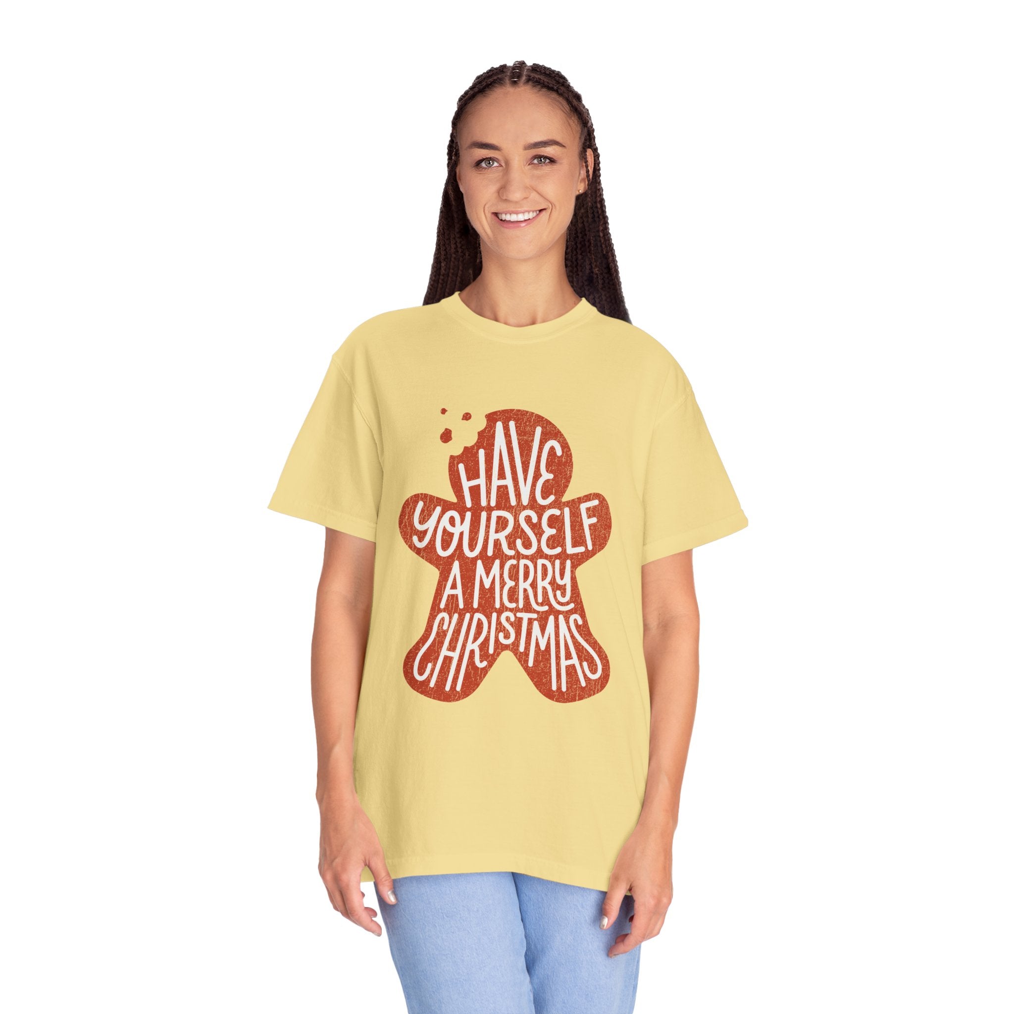 Have Yourself a Merry Christmas Shirt, Gingerbread Cookie T-Shirt, Cute Holiday Baking Tee, Christmas Gift for Baker, Mom or Teacher