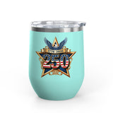 America 250 Wine Tumbler, 1776 to 2026 Anniversary Gift, Patriotic USA Wine Cup, American Pride Drinkware, 4th of July Gift