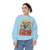 Teacher Comfort Colors Sweatshirt, Learning Is My Superpower Shirt, Elementary Teacher Gift, Classroom Sweatshirt for Educators