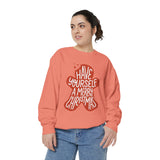 Have Yourself a Merry Christmas Sweatshirt, Gingerbread Cookie Crewneck, Cute Holiday Baking Pullover, Christmas Gift for Baker or Teacher