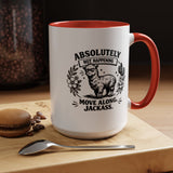 Funny Alpaca Coffee Mug, No Drama Llama Mug, Alpaca Lover Gift, Cute Sarcastic Animal Mug, Funny Coworker Coffee Cup