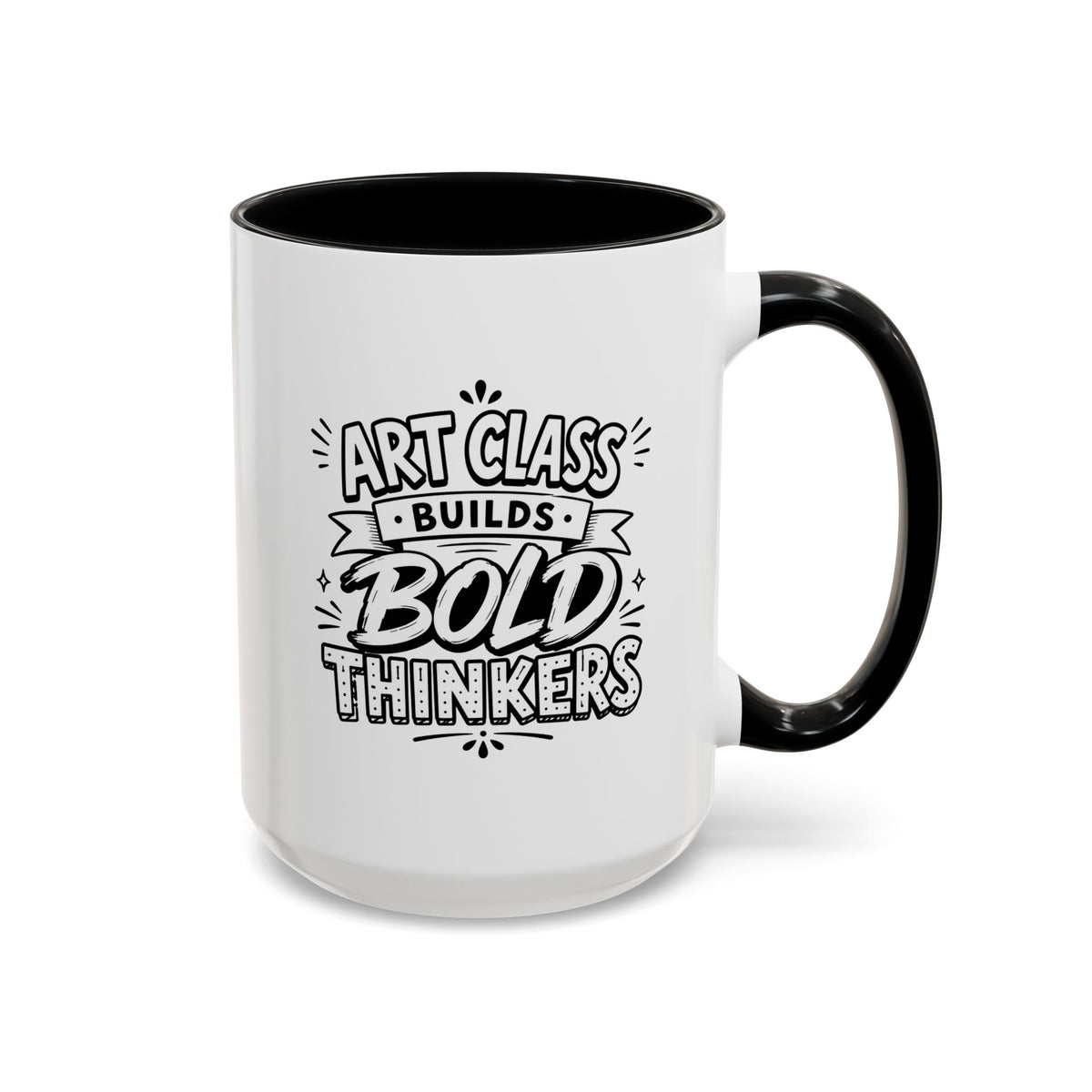 Art Teacher Mug, Art Class Builds Bold Thinkers Coffee Cup, Creative Educator Appreciation Gift, End of School Present from Student
