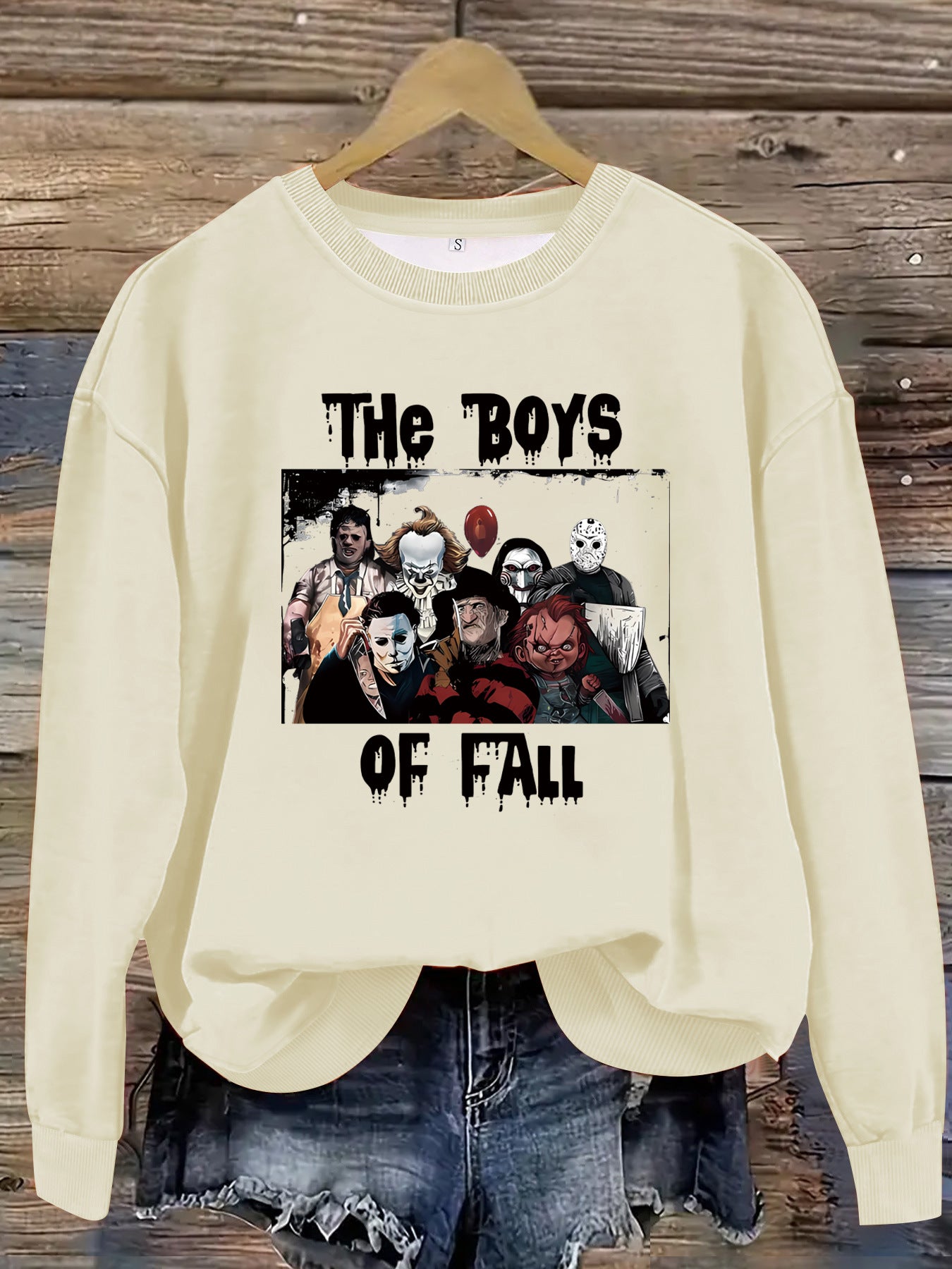 Printed pullover sweatshirt sweatshirt