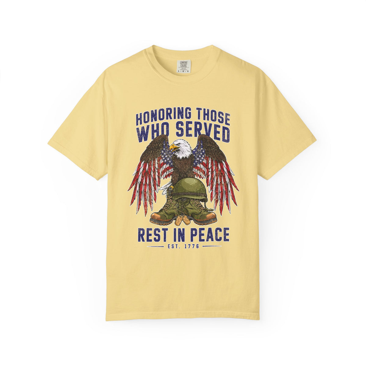 Honoring Those Who Served Shirt, Military Memorial T-Shirt, Fallen Soldier Tribute, Veteran Remembrance Gift, Patriotic Eagle Tribute Tee