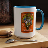 Painter Tarot Card Mug, Artist Coffee Mug, Creative Artist Gift, The Painter Art Lover Cup, Unique Painting Gift for Women and Men