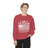 I Am a Veteran Sweatshirt, My Oath Has No Expiration Date Crewneck, Patriotic Military Gift, Veterans Day Pullover for Retired Soldier