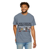 Motivational Teacher Shirt Comfort Colors Tee, You Can Do Hard Things School Counselor Shirt, Positive Classroom Shirt, Educator Gift