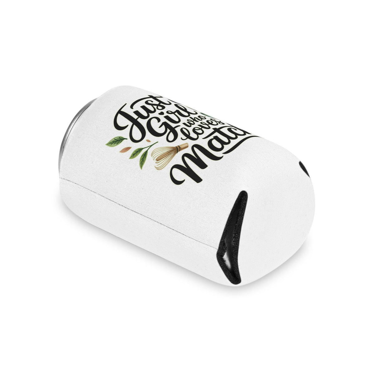 Matcha Lover Can Cooler, Just a Girl Who Loves Matcha, Cute Green Tea Drink Holder, Matcha Gift for Her, Cafe Lover Gift, Tea Party Favor