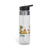 Personalized Dinosaur Water Bottle for Kids, Cute Dino Birthday Gift, Jurassic Theme Bottle, Boys School Bottle, Toddler Hydration Gift
