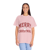 Merry Christmas Santa Shirt, Vintage Holiday T-Shirt, Festive Christmas Party Tee, Retro Santa Claus Gift for Family Photos, Men or Women