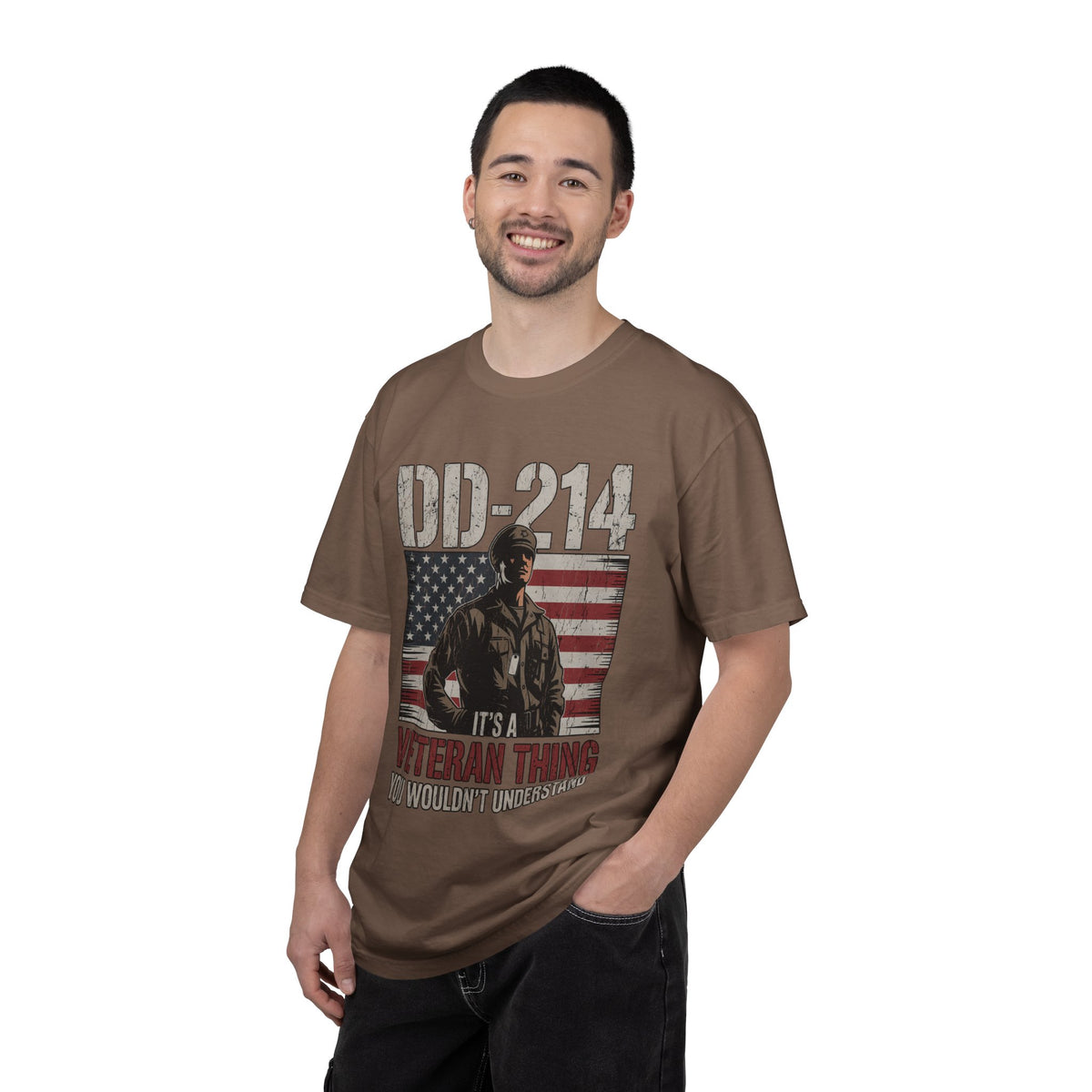 DD-214 Veteran Shirt, It's a Veteran Thing T Shirt, Military Veteran Gift, US Army Shirt, Patriotic American Flag Tee, Veteran Pride Top