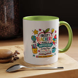 Best Teacher Appreciation Mug, Teachers Make a Difference Coffee Cup, Thank You Gift for Educator, End of Year or Christmas Keepsake