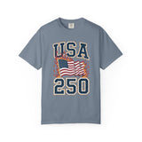 USA 250 Shirt, America 250th Anniversary T Shirt, Patriotic American Flag Tee, 1776 2026 Shirt, Fourth of July Gift, USA Birthday Tee