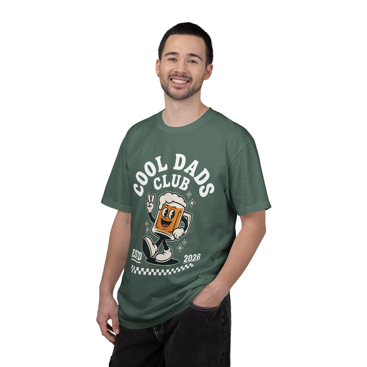 Funny New Dad Comfort Colors Shirt, Cool Dads Club Est 2026 Tee, First Time Dad Gift, Pregnancy Announcement Shirt for Fathers