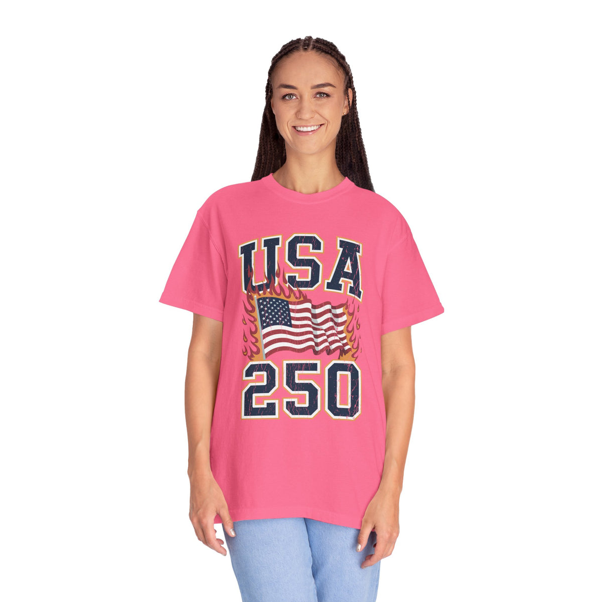 USA 250 Shirt, America 250th Anniversary T Shirt, Patriotic American Flag Tee, 1776 2026 Shirt, Fourth of July Gift, USA Birthday Tee