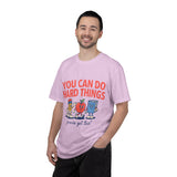 You Can Do Hard Things Teacher Shirt, Motivational Classroom Comfort Colors Tee, School Counselor Gift, Positive Educator Shirt