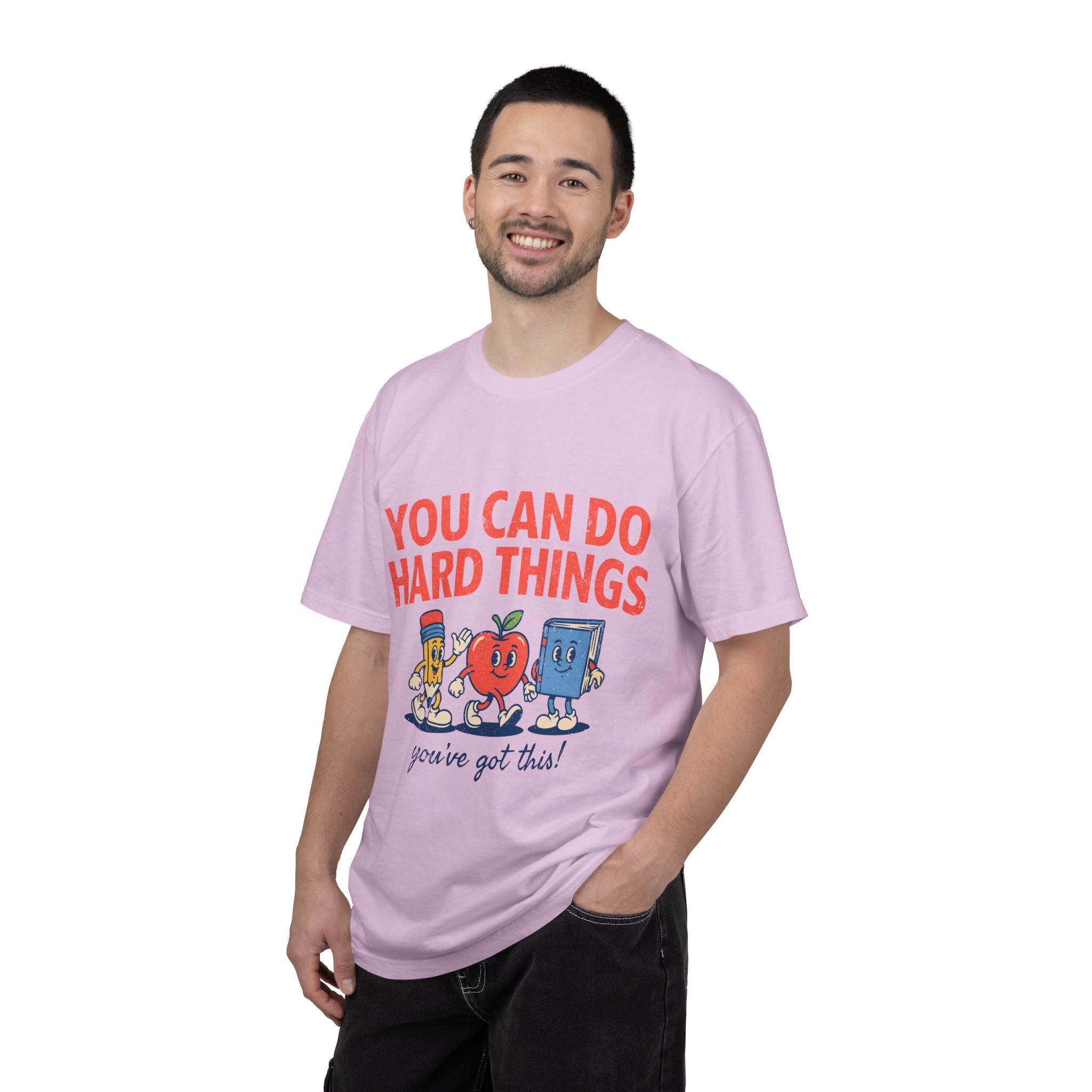 You Can Do Hard Things Teacher Shirt, Motivational Classroom Comfort Colors Tee, School Counselor Gift, Positive Educator Shirt