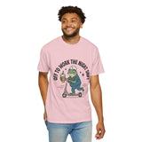 Night Shift Nurse Comfort Colors Shirt, Funny Nurse Frog Tee, Healthcare Worker Gift, RN CNA Nursing School Graduate Shirt