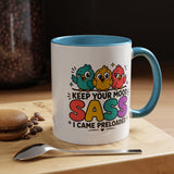 Funny Sassy Bird Coffee Mug, Keep Your Mood Sass Preloaded Mug, Cute Bird Lover Gift, Sarcastic Coffee Cup, Funny Best Friend Mug